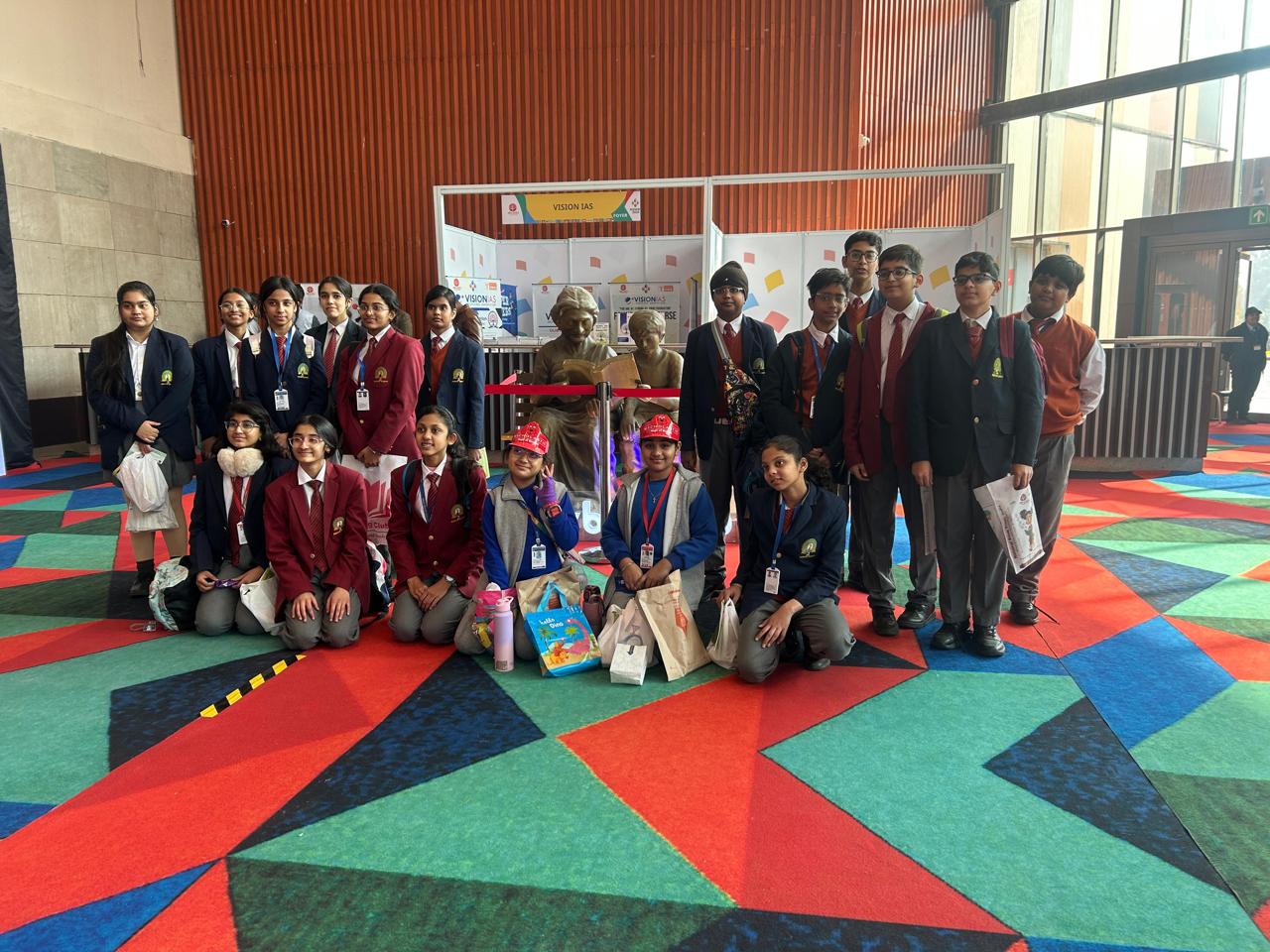 Journey Through Books: Mayoor School’s World Book Fair Visit